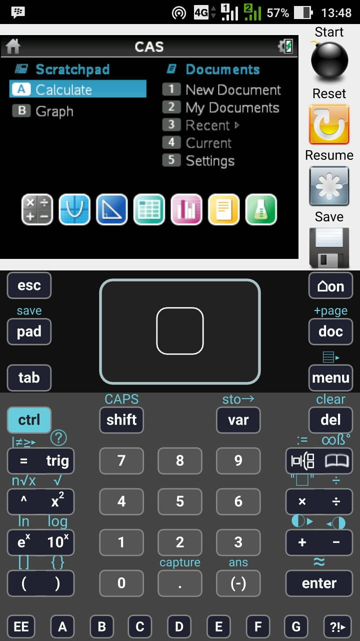 How to Emulate TI-Nspire CX CAS Touchpad on Android iOS with Firebird