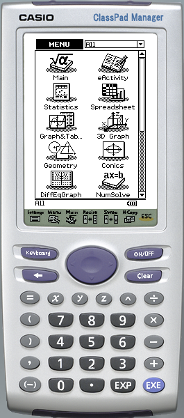 Casio ClassPad Manager 300 Graphing Calculator Emulator Full Version