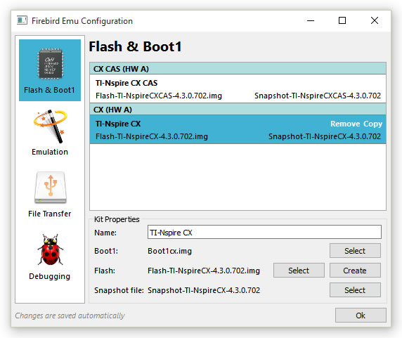 How to Emulate TI-Nspire CX CAS Touchpad on Mac Windows Linux with Firebird