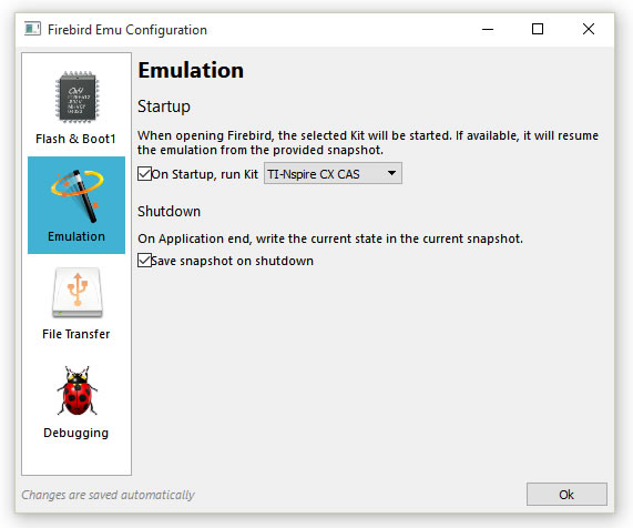 How to Emulate TI-Nspire CX CAS Touchpad on Mac Windows Linux with Firebird