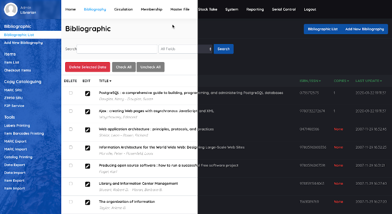 SLiMS Free and Open Source Library Management System